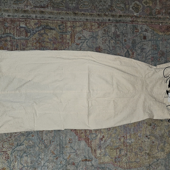 Zara contrasting lace midi dress - Picture 4 of 5